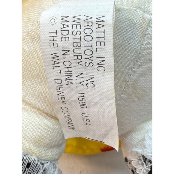 Disney Mickey and Minnie Plush Toys Mattel 1994 Toddler Toys Stuffed Figure - Picture 9 of 12